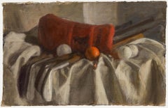 George Weissbort (1928-2013) - 20th Century Oil, The Red Golf Bag