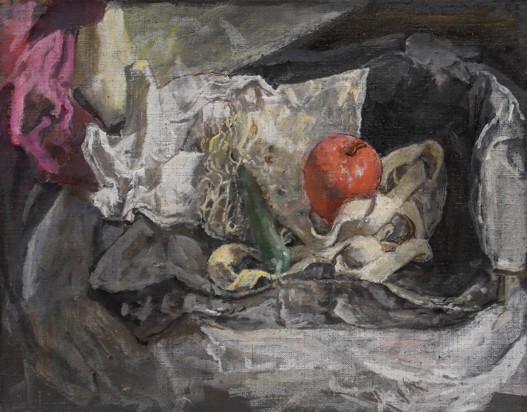 George Weissbort (1928-2013) - Óleo del siglo XX, La bolsa de la compra de cuerda en venta 1