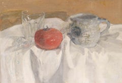 Vintage George Weissbort (1928-2013) - 20th Century Oil, Tomato, Jug and Glass