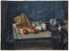 George Weissbort (1928-2013) - 20th Century Oil, Tomatoes and Garlic