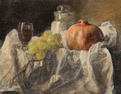 George Weissbort (1928-2013) - 20th Century Oil, Tomatoes and Sugar Pot