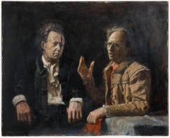 George Weissbort (1928-2013) - Öl des 20. Jahrhunderts, Weissbort und Britten