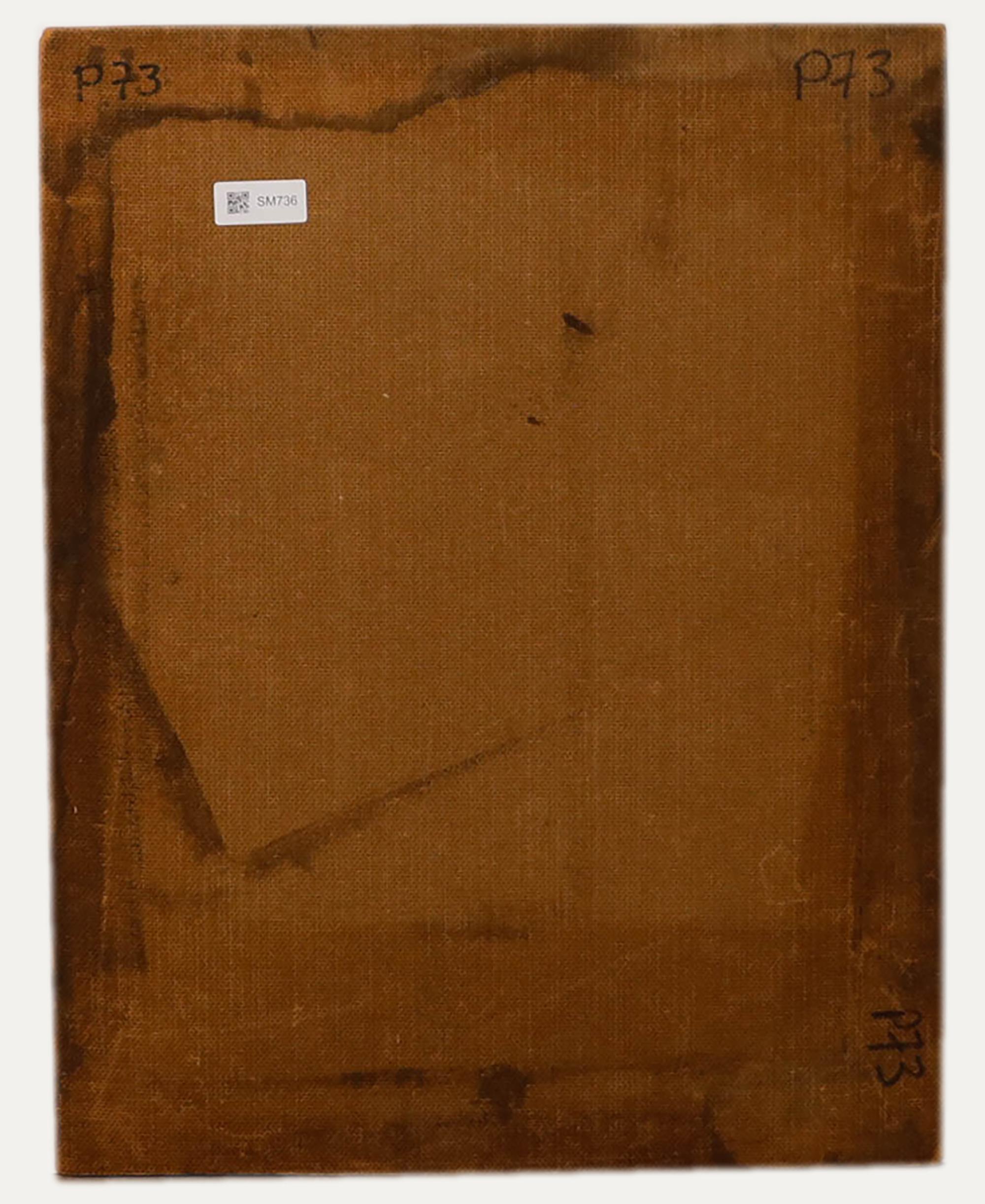 George Weissbort (1928-2013) - Óleo de mediados del siglo XX, Estudio de Benjamin Britten en venta 2