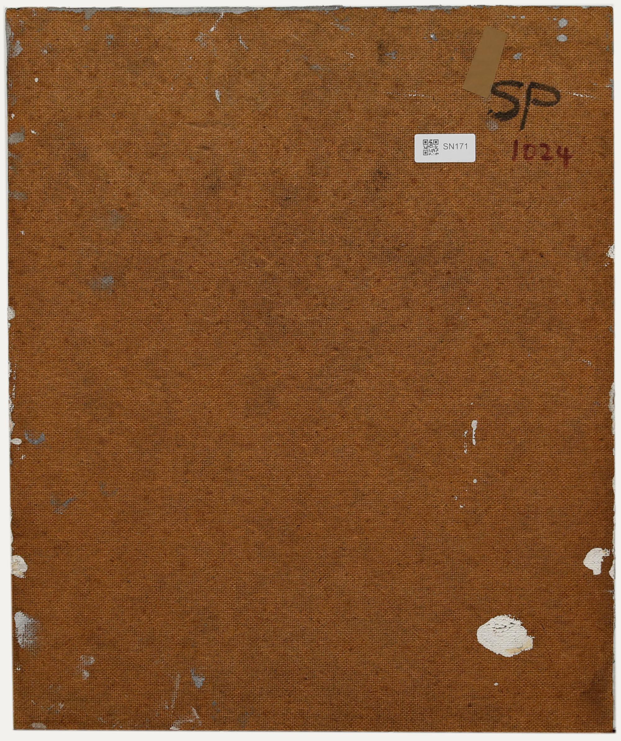 George Weissbort (1928-2013) - Olio della metà del XX secolo, L'artista al lavoro in vendita 3