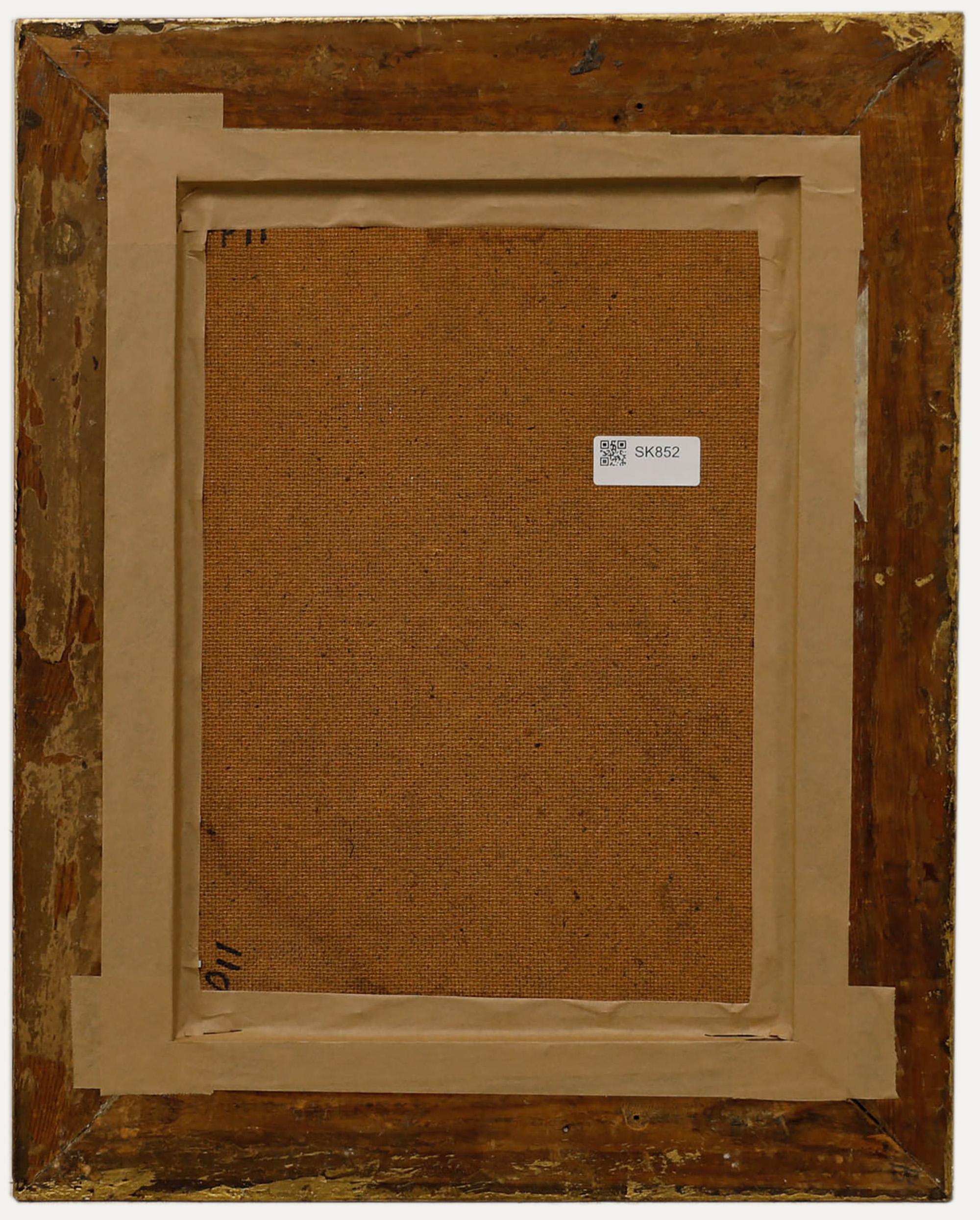 George Weissbort (1928-2013) - Olio della metà del XX secolo, Il conduttore di autobus di Londra in vendita 2