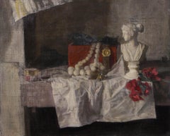 George Weissbort (1928-2013) - Oil, Still Life with a String of Pearls