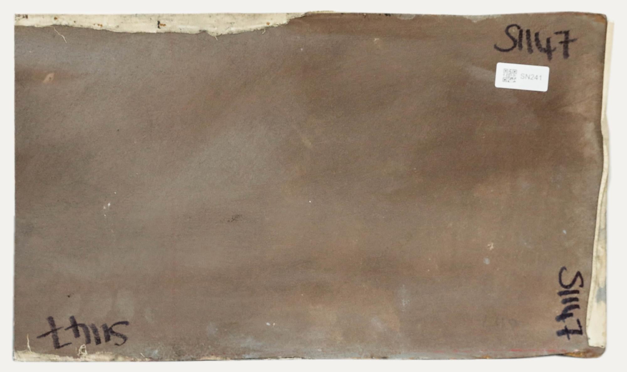 George Weissbort (1928-2013) - Olio, Natura morta con patate e aglio in vendita 2