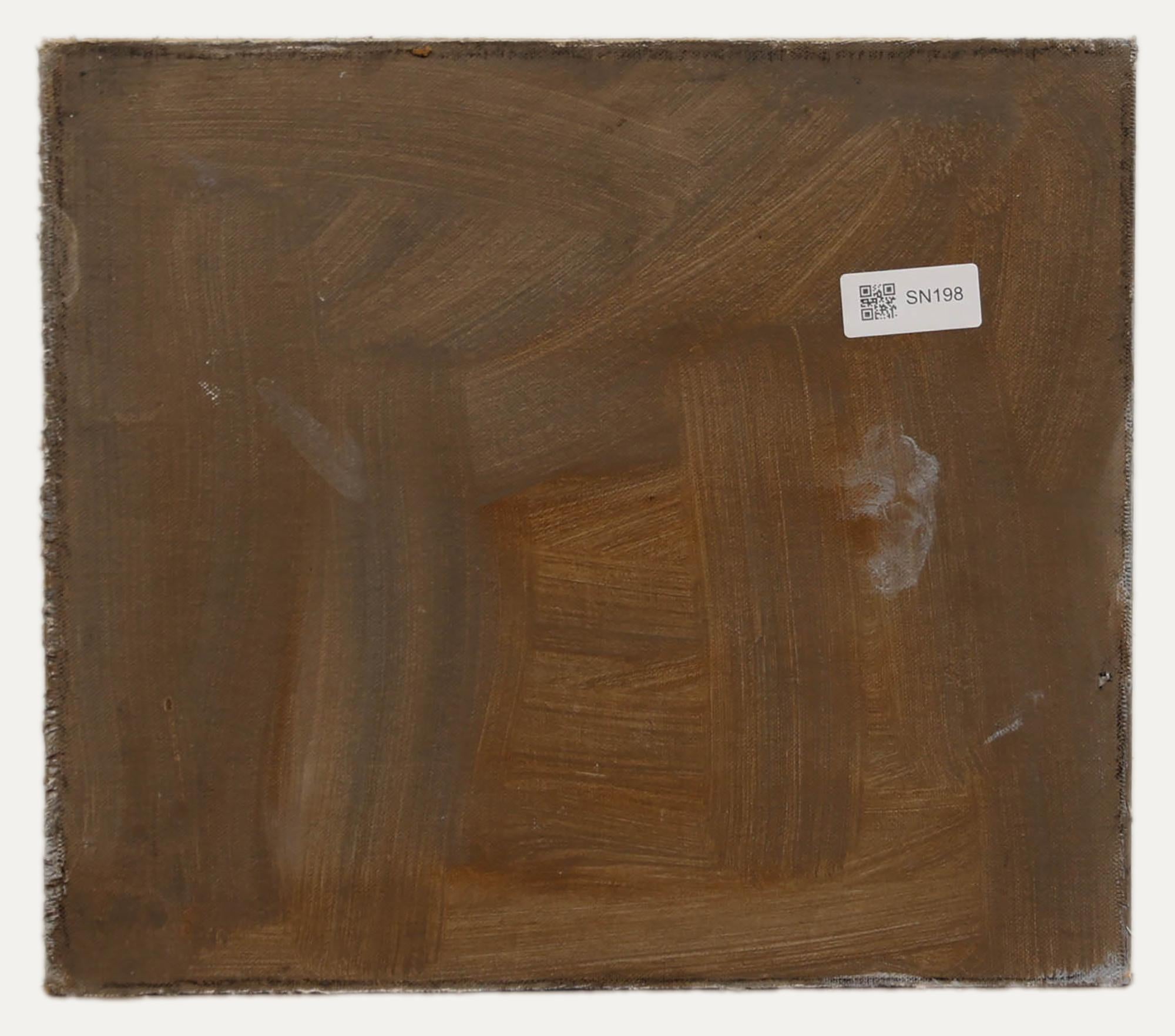 George Weissbort (1928-2013) - Olio, boccale e pomodori su tela bianca in vendita 2