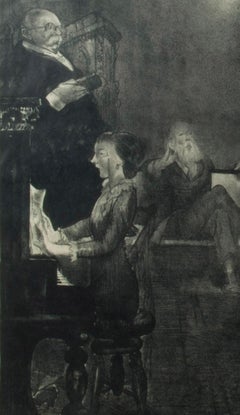 Américain, mouvement Ashcan, lithographie, 1916, George Bellows