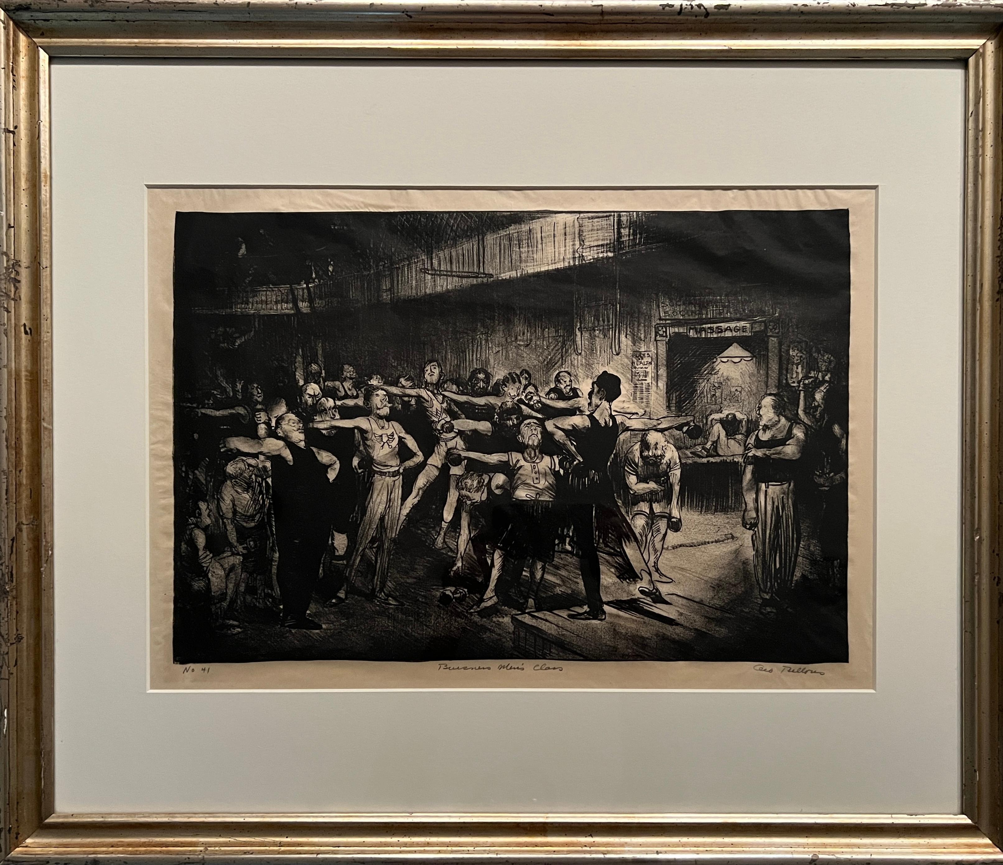 George Bellows
Business-Men's Class, Y.M.C.A, 1916
Signed, numbered 