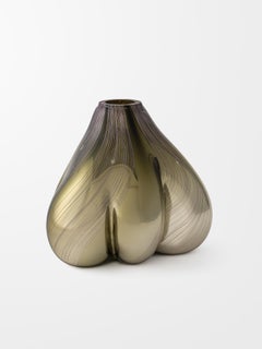 Abstract Form Study in Juniper and Pink I