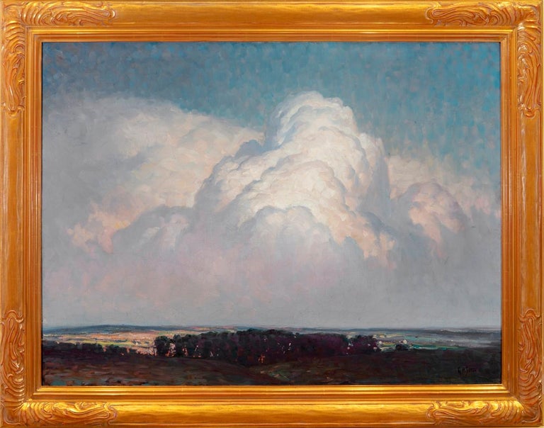 George William Sotter Landscape Painting - "Clouds"
