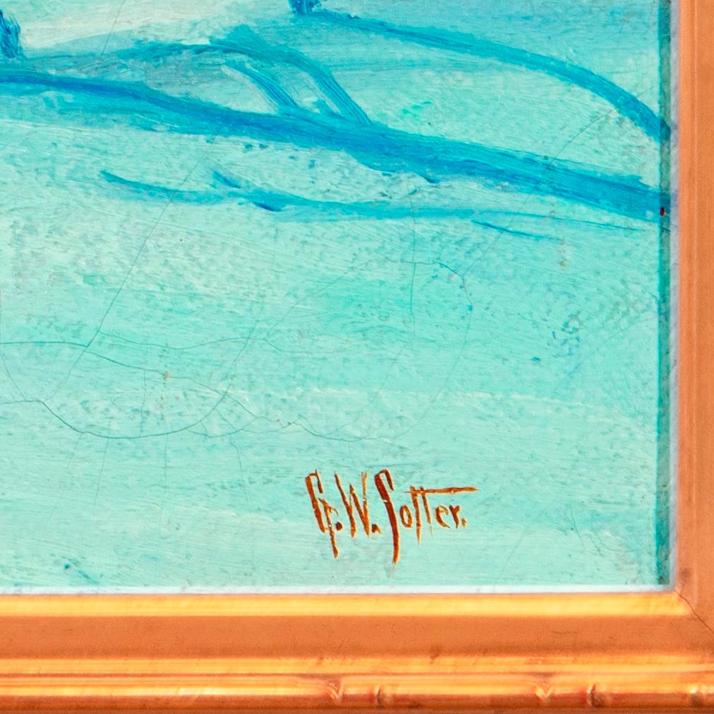 Jim's of Lambertville ist stolz darauf, dieses Kunstwerk anzubieten.
Signiert unten rechts und abgebildet im Katalog der Ashley John Gallery mit dem Titel 