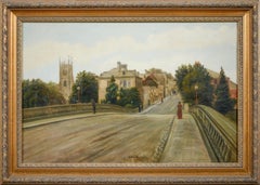 Workman-Brücke,  Evesham, Wurzelholz, Öl von George Willis Pryce