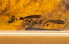 Un cacciatore in un interno di stalla, di George Wright (30 giugno 1860 - 11 marzo 1944)