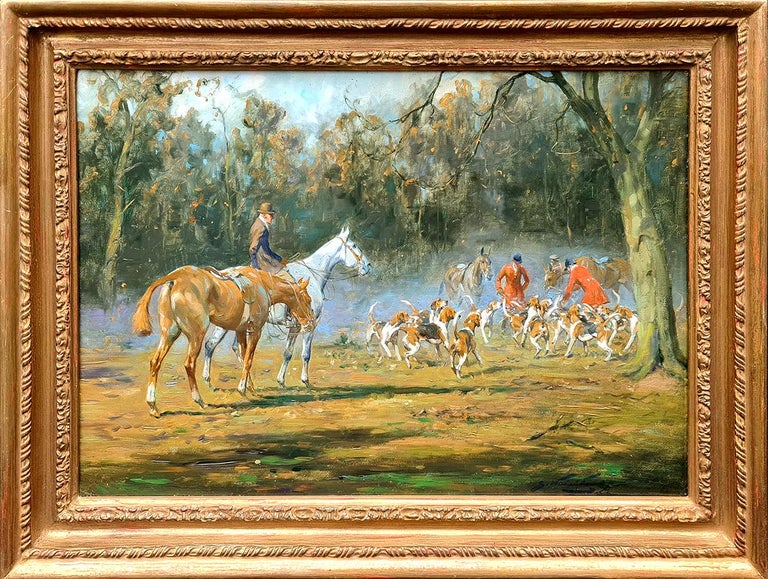 George Wright  Animal Painting - The Hunt
