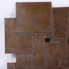 Structure de suspension murale brutaliste