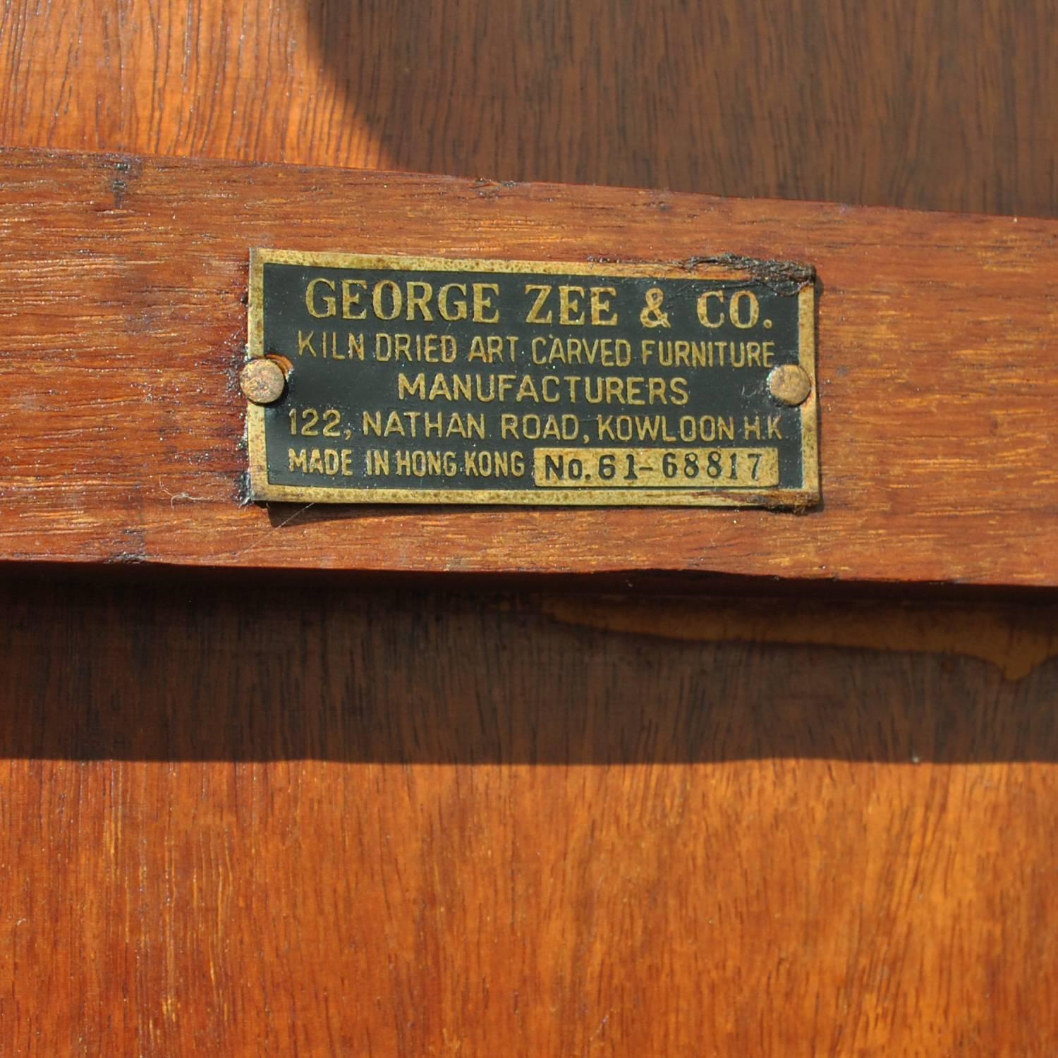 George Zee Chinese Ming Style Horseshoe Chair In Rosewood For George Zee Chinese Ming Style Horseshoe Chair In Rosewood For At 1stdibs
