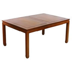George Zee & Co. Anglo-Chinese Teak Extendable Dining Table