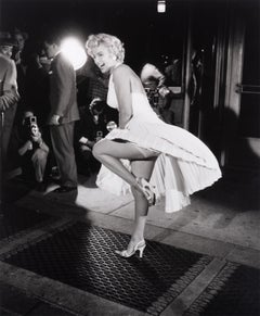 Marylin Monroe Black and White Photograph Female Iconic Pop Americana Signed