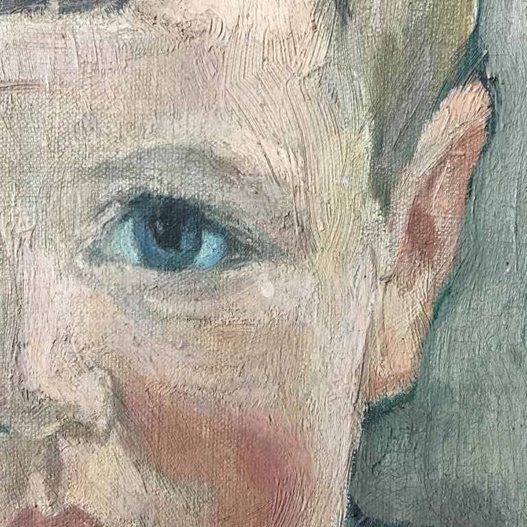 Georges Alphonse Rousseau 'BOY' Painting at 1stDibs