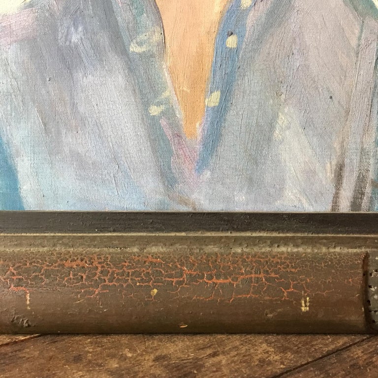 Georges Alphonse Rousseau 'BOY' Painting at 1stDibs
