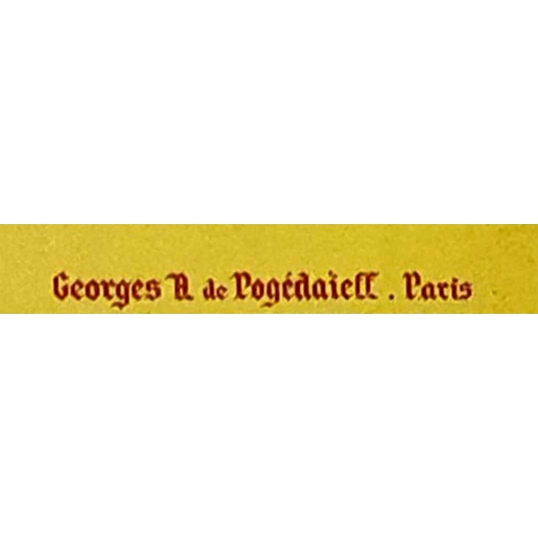 Affiche originale de 1928 de Georges de Pogédaïeff - Coq d'Or en vente 1