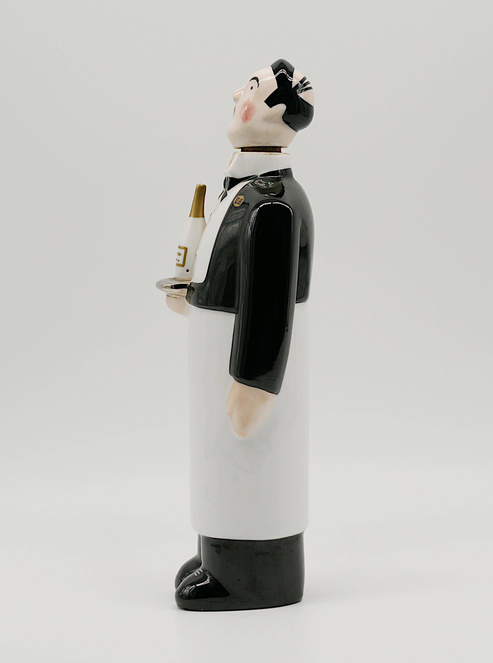 Français Bouteille de service en porcelaine Art Déco française Georges BASTARD, Paris, Jeux olympiques en vente