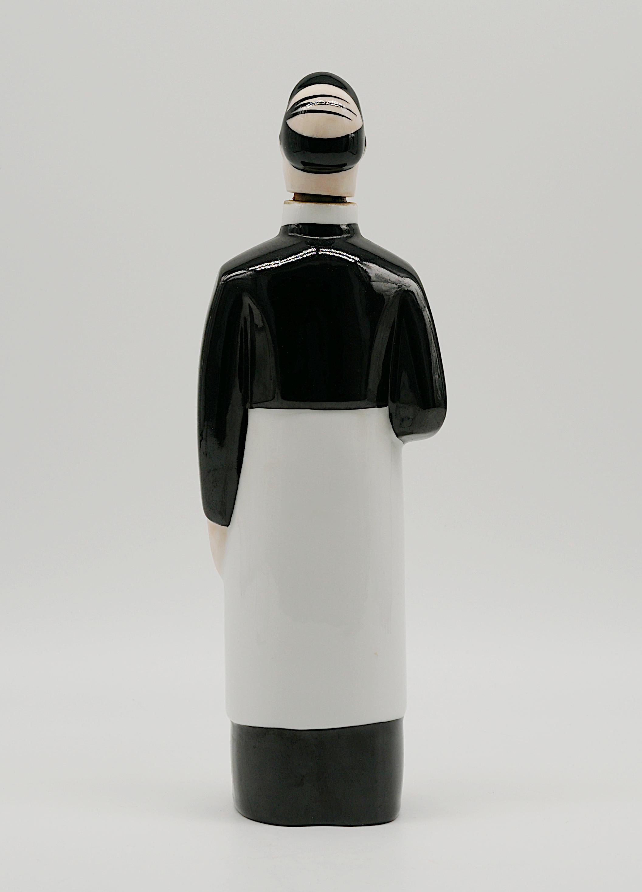 Début du 20ème siècle Bouteille de service en porcelaine Art Déco française Georges BASTARD, Paris, Jeux olympiques en vente