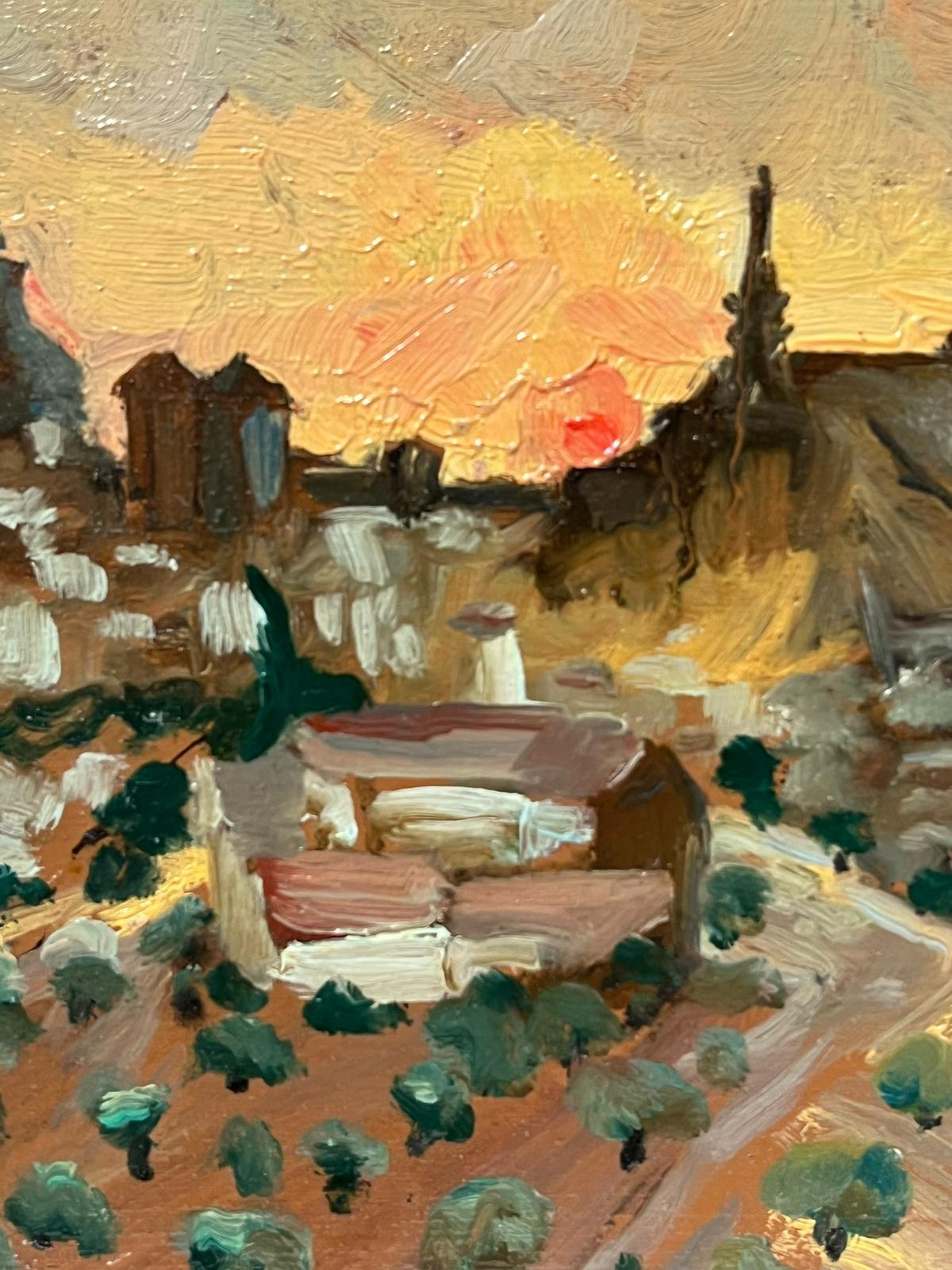 Toledo
de Georges Bordonave (contemporáneo francés) 
óleo sobre tabla firmado, sin enmarcar
de 1959
tablero: 13 x 16 pulgadas
estado: muy bueno
Procedencia: de una gran colección privada de obras de este artista, oeste de París, Francia. 