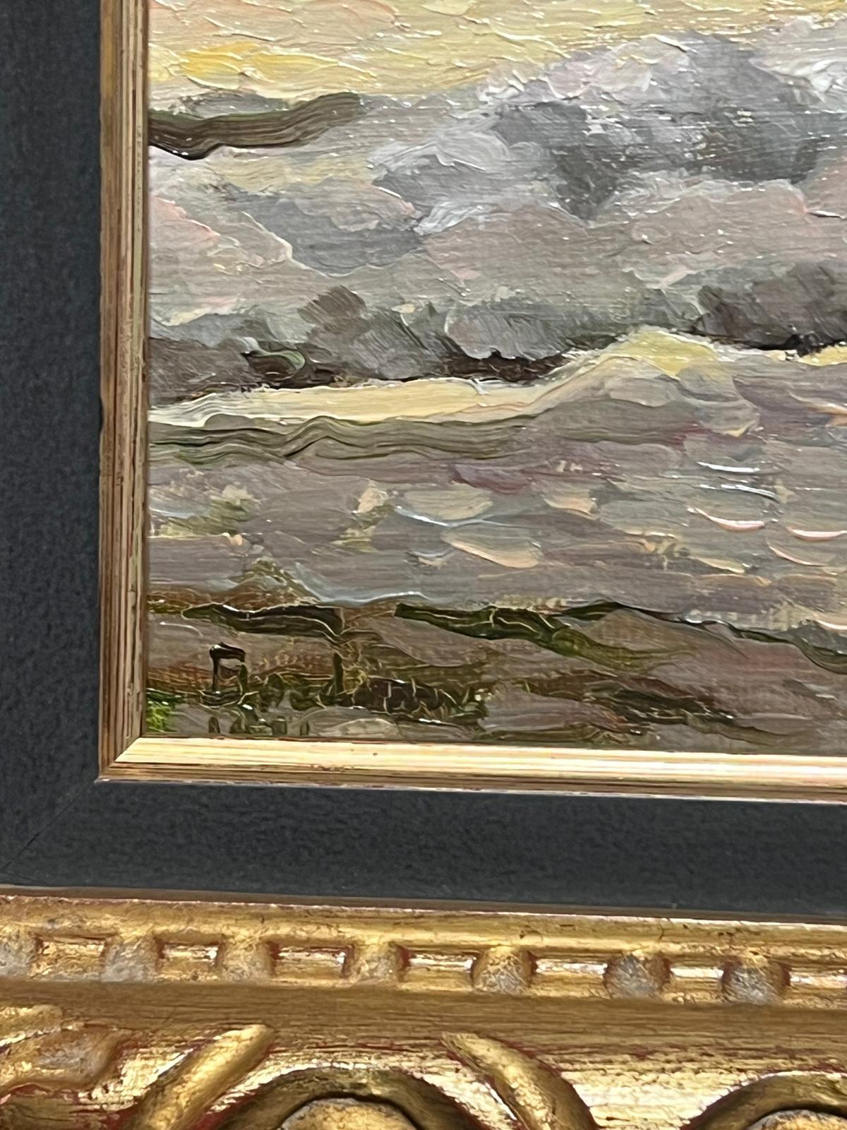 Olas rodantes
de Georges Bordonave (contemporáneo francés)  
óleo sobre lienzo firmado, enmarcado
enmarcado: 13,5 x 15,5 pulgadas
estado: muy bueno
Procedencia: de una gran colección privada de obras de este artista, oeste de París, Francia. 
