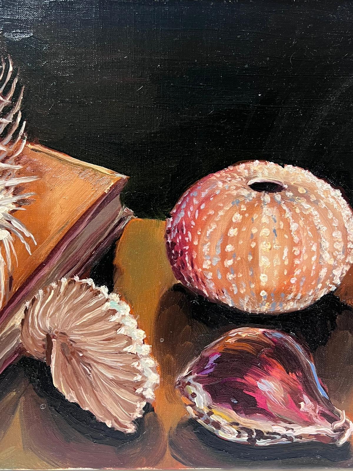 Contemporary French Impressionist Oil Multiple Shells Interior Scene (Impressionismus), Painting, von Georges Bordonove