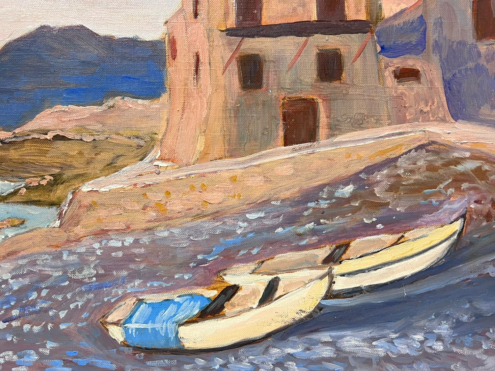 Rowing Boats
by Georges Bordonave (French contemporary)
oil painting on board, unframed
board: 13 x 16 inches
condition: very good
provenance: from a large private collection of this artists work, western Paris, France. 