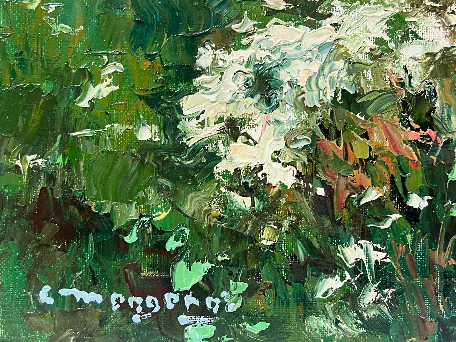 Óleo impresionista francés contemporáneo Flores silvestres en campos de prados 2