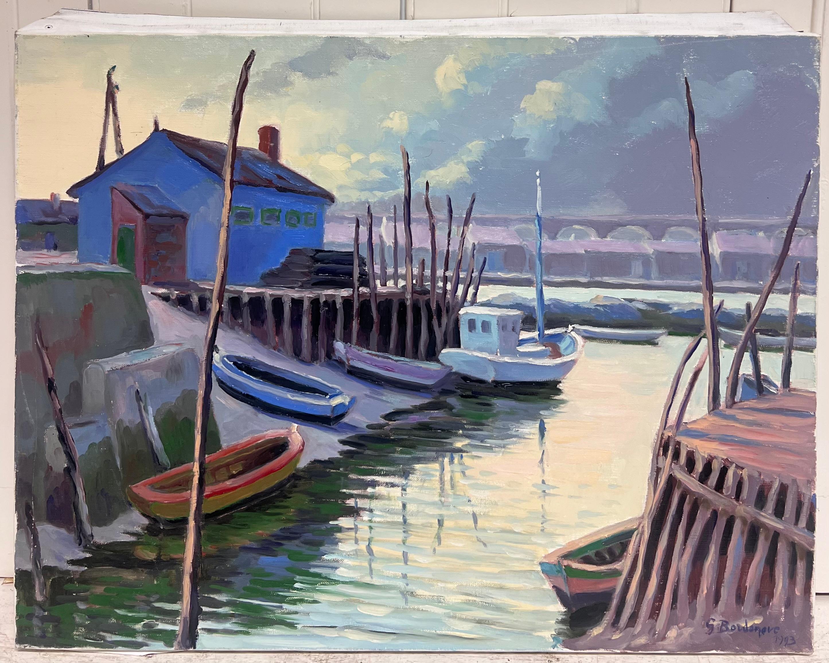 Pintura al óleo impresionista francesa - Painting de Georges Bordonove