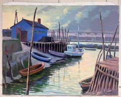 Französisch-impressionistisches Ölgemälde