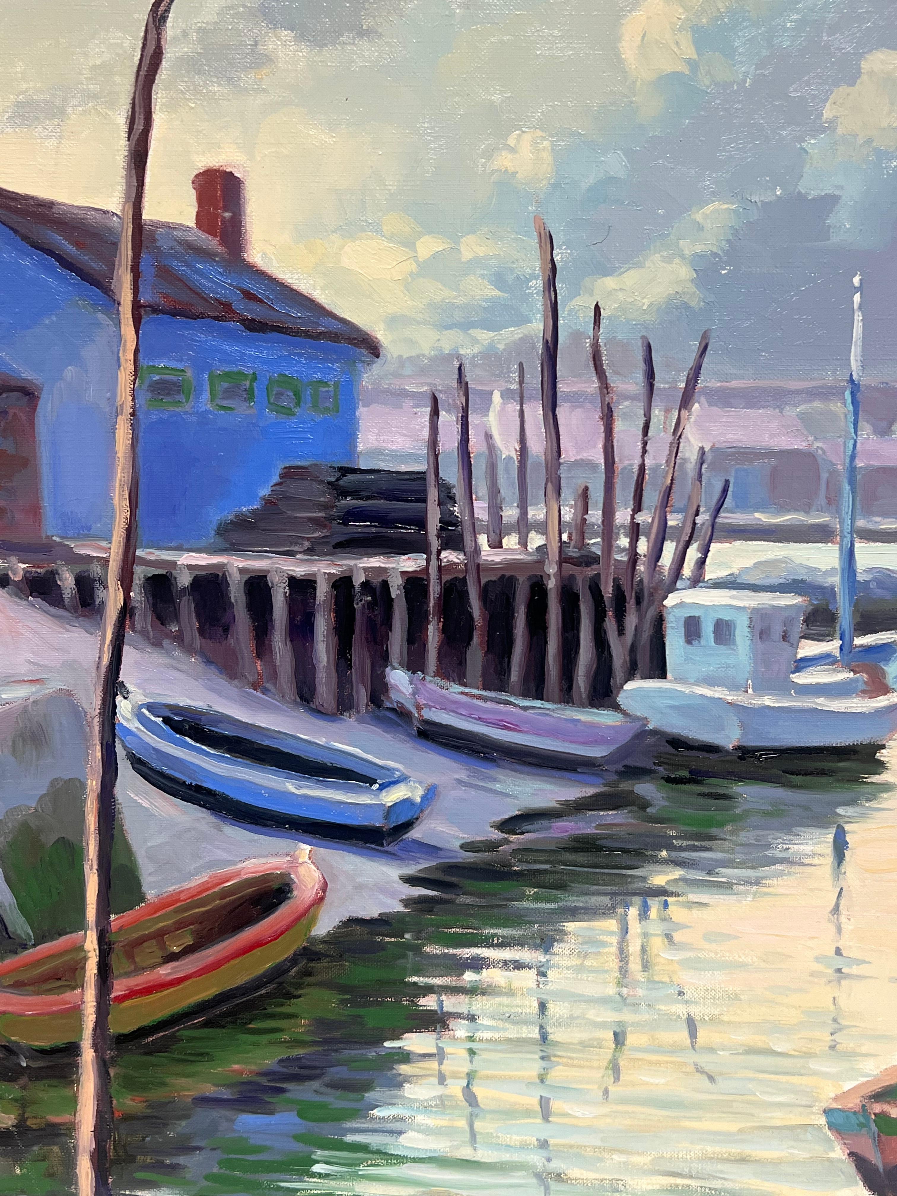 Pintura al óleo impresionista francesa en venta 1