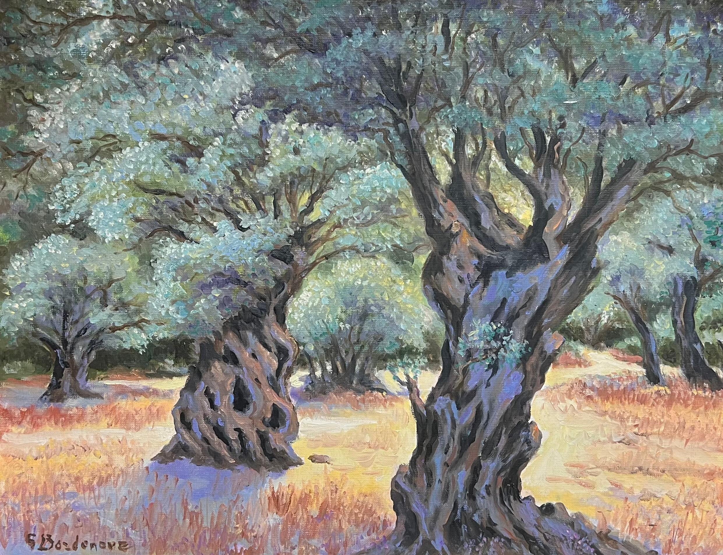 Sunlit Olive Grove
signed by Georges Bordonave (French contemporary)
oil painting on canvas, framed
framed: 27 x 32.5 inches
canvas: 20 x 25.5 inches
condition: very good
provenance: from a large private collection of this artists work, western
