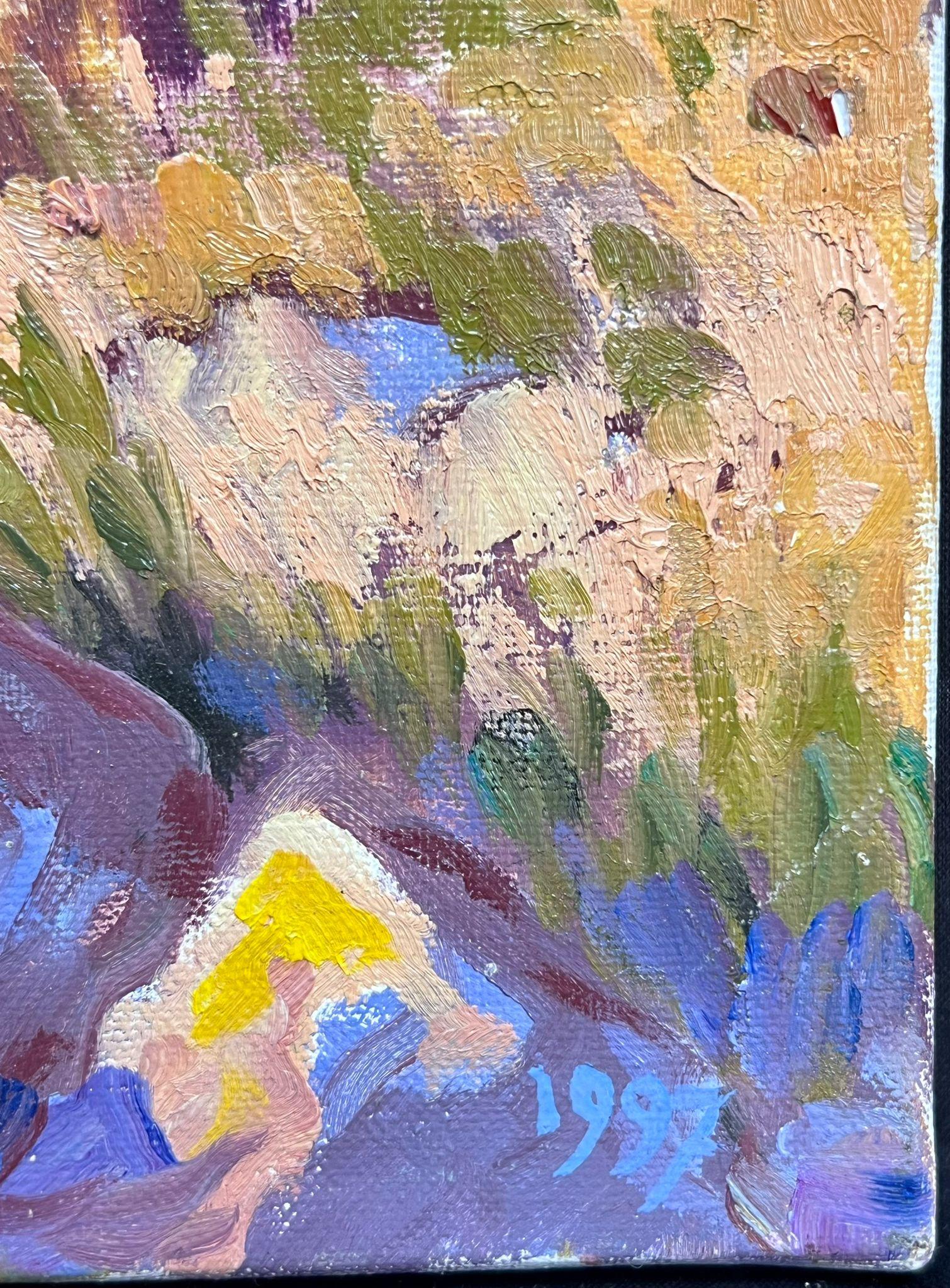 Inseln im Meer
unterzeichnet von Georges Bordonave (französischer Zeitgenosse)
Ölgemälde auf Leinwand, ungerahmt
aus dem Jahr 1997
Leinwand: 22 x 26 Zoll
Zustand: sehr gut
Provenienz: aus einer großen Privatsammlung dieses Künstlers, westlich von