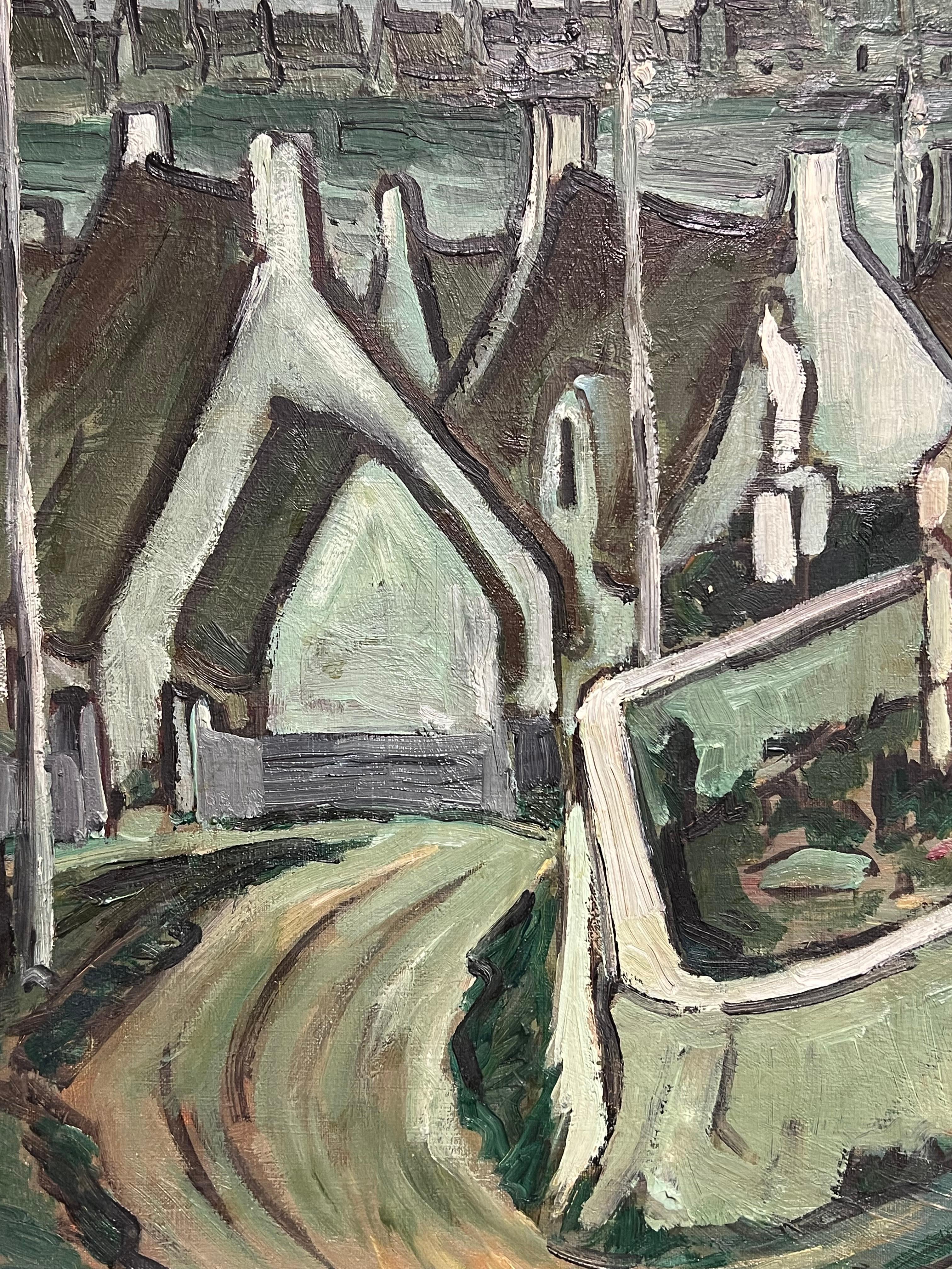Pueblo rústico europeo
de Georges Bordonave (contemporáneo francés)
pintura al óleo sobre lienzo, sin enmarcar
lienzo: 25 x 21,5 pulgadas
estado: muy bueno
verso firmado
Procedencia: de una gran colección privada de obras de este artista, oeste de