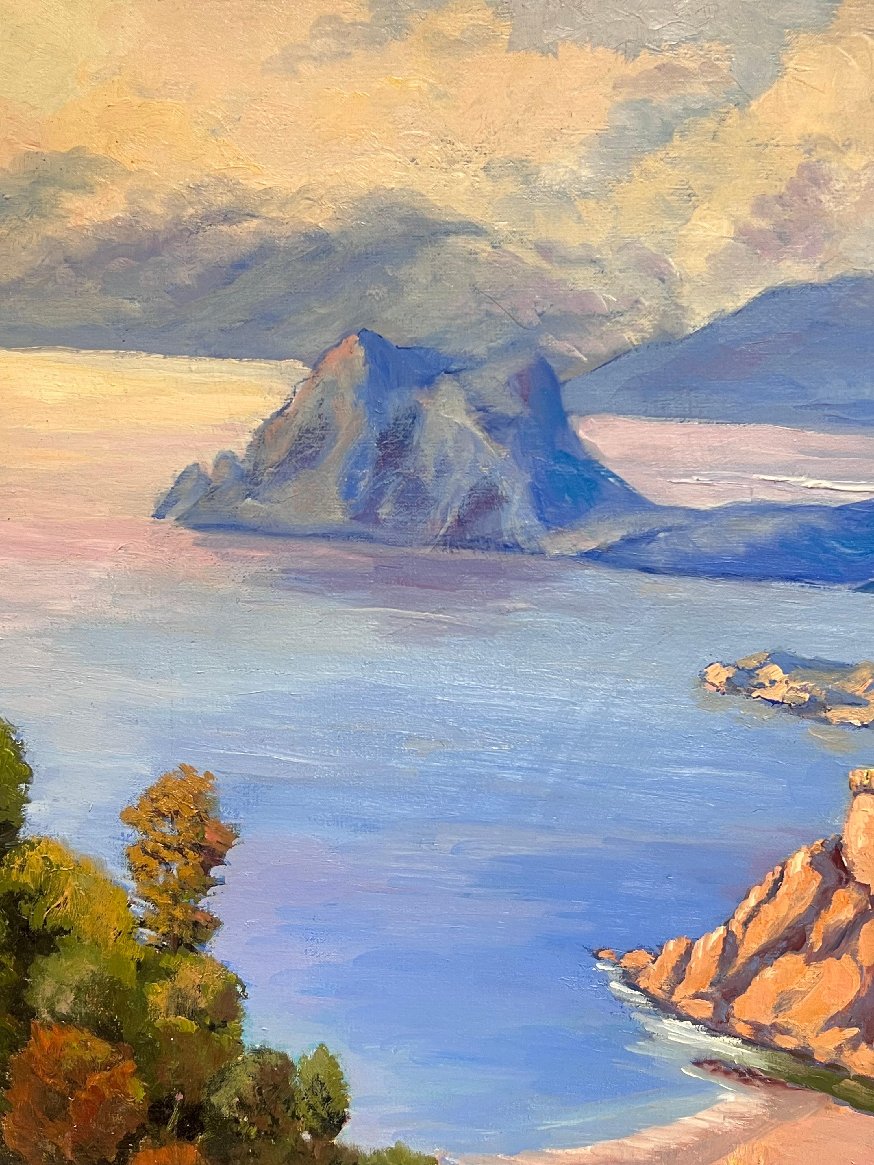 Bright French Landscape
signed by Georges Bordonave (French contemporary)
dated 1998
oil painting on canvas, unframed
canvas: 24 x 29 inches
condition: very good
provenance: from a large private collection of this artists work, western Paris,