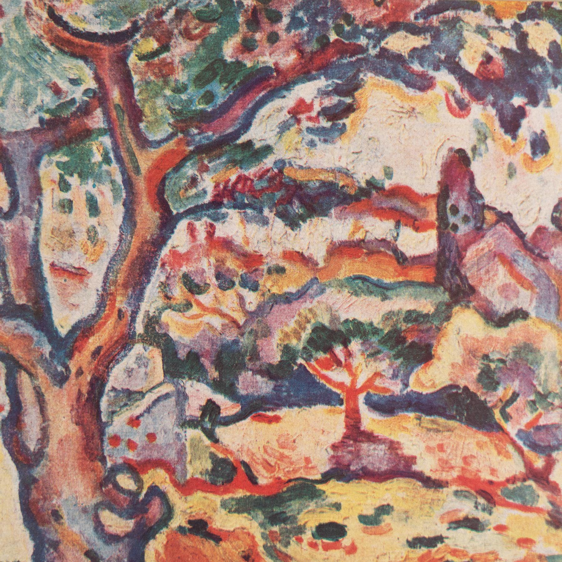 Georges Braque 1948 Farbklischee-Druck, gerahmt im Zustand „Gut“ im Angebot in Barcelona, Barcelona