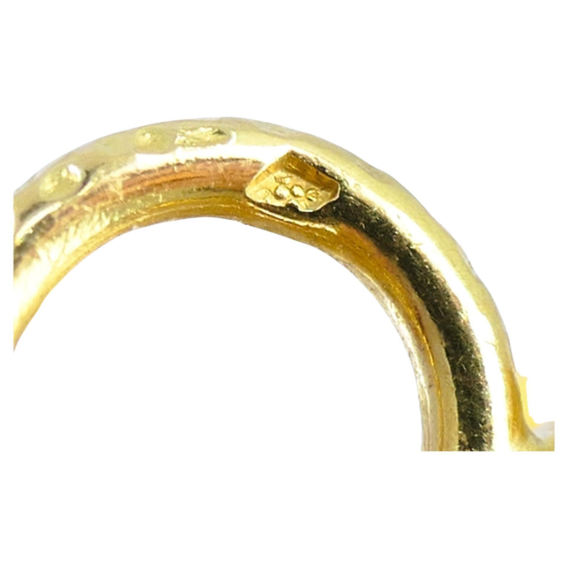 Georges Braque Hebe Brooch 18k Gold Diamond Pendant Estate Jewelry For Sale 2