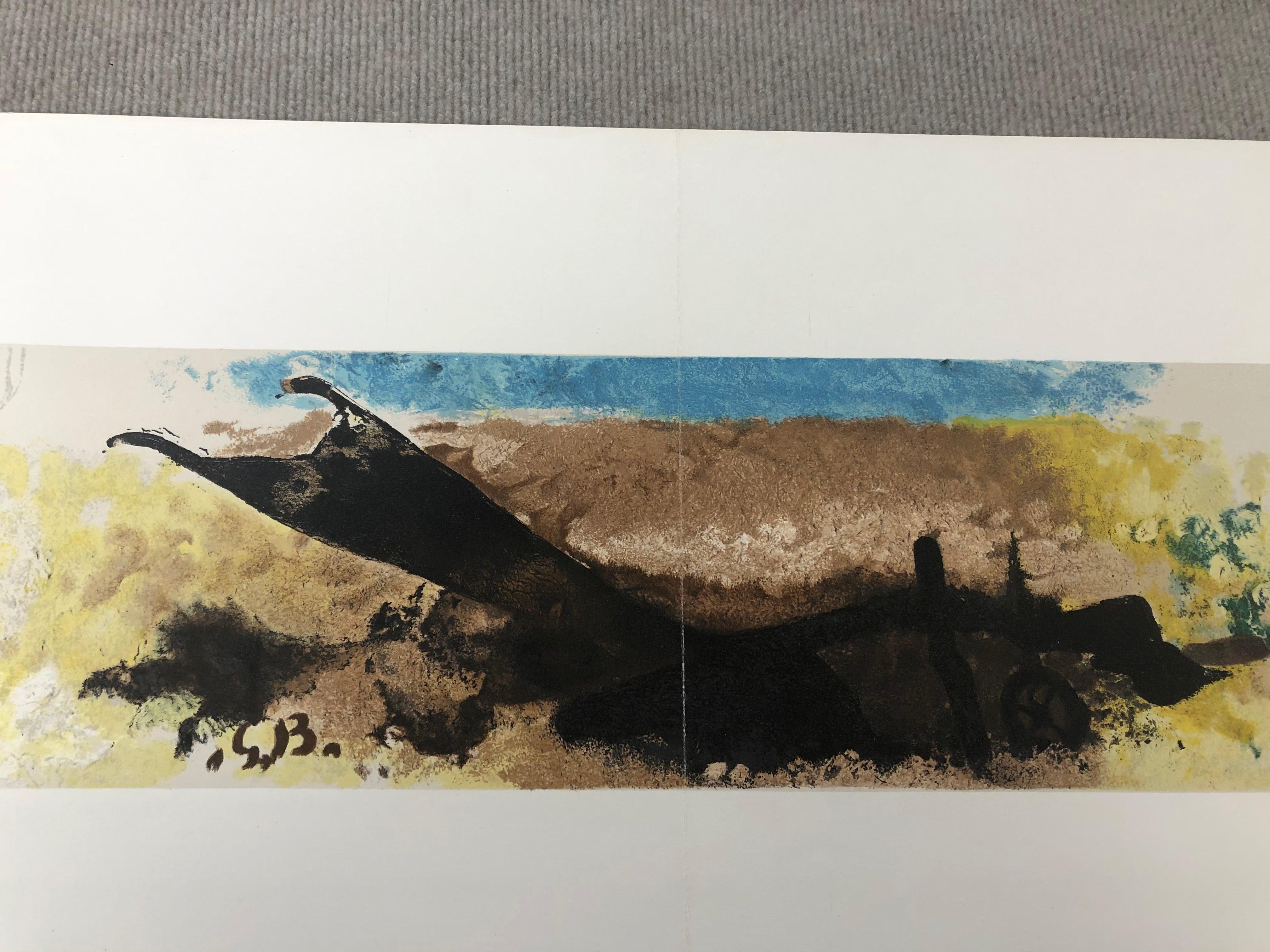 1960 Georges Braque 'La Charrue' For Sale 4