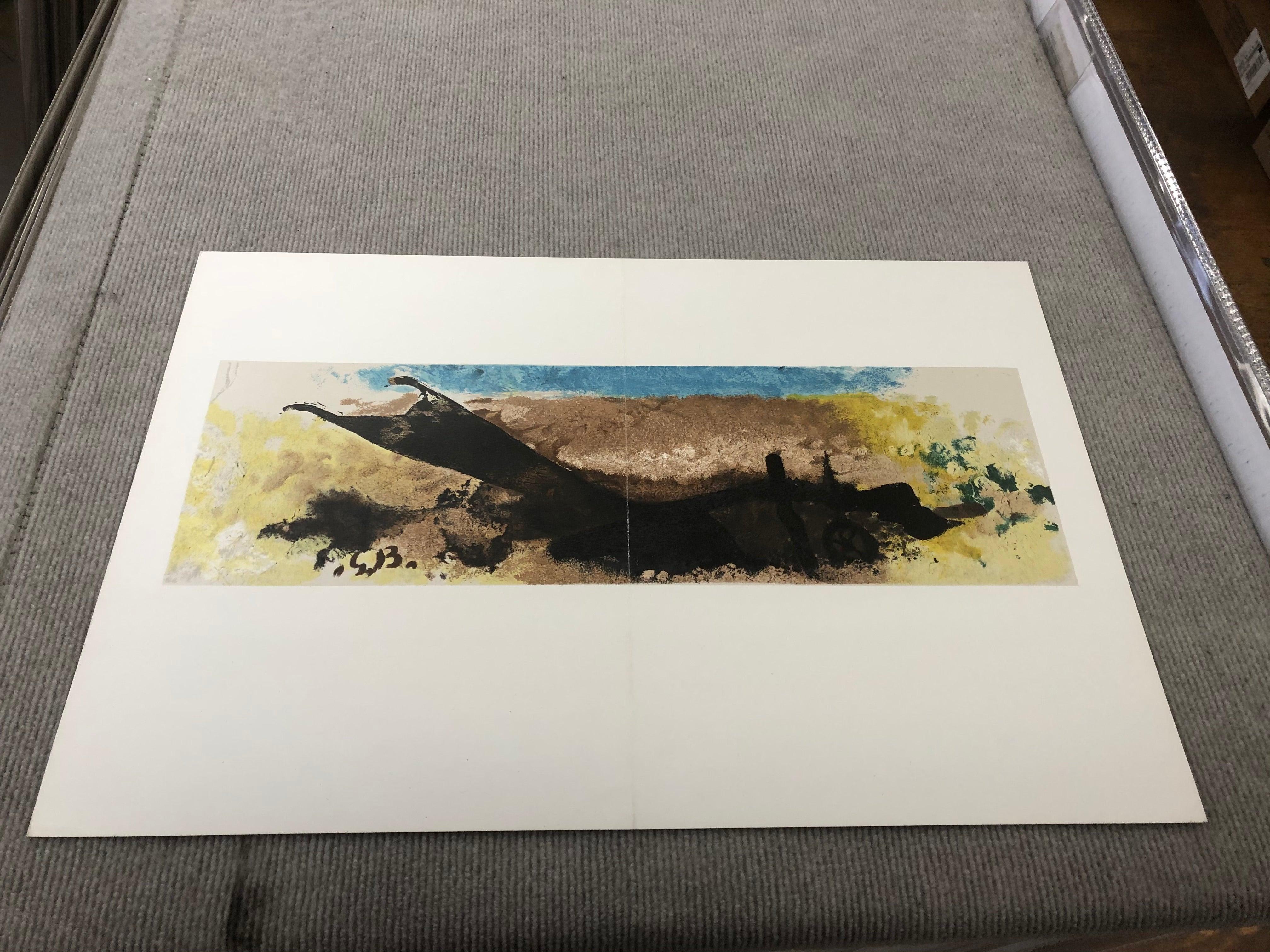 1960 Georges Braque 'La Charrue' For Sale 5