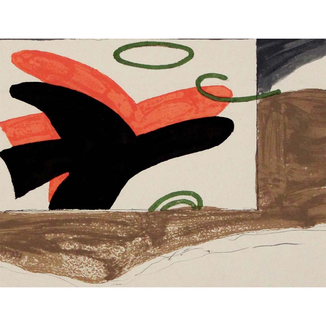 1963 Exposición del pintor Georges Braque y del poeta René Char en venta 2