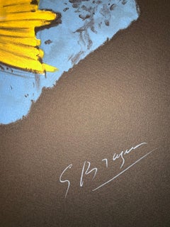 Acheloos - after Georges Braque - Litografía - 1988 - Impresión figurativa