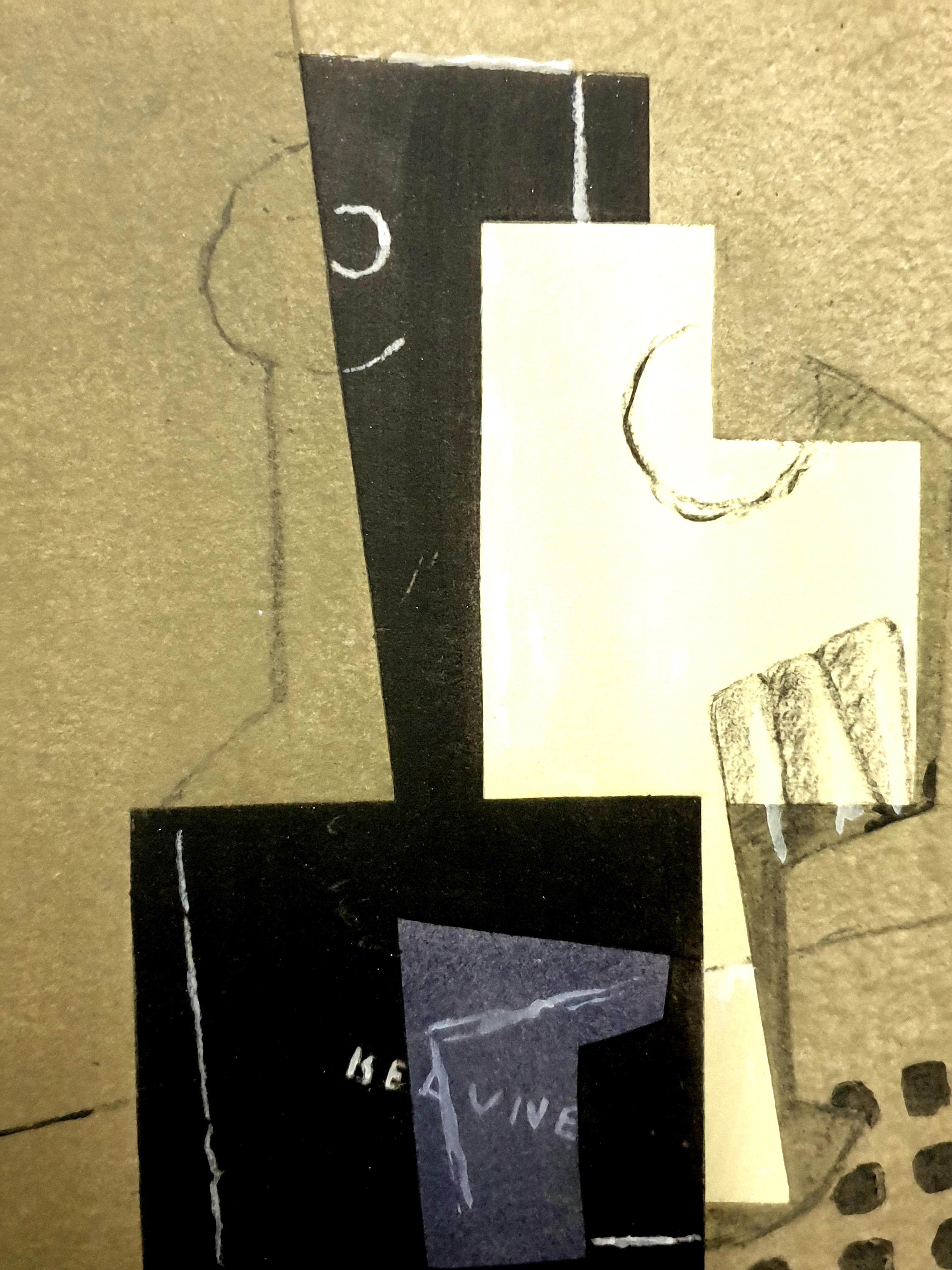 Nach Henri Laurens - Kubismus - Pochoir – Print von Georges Braque