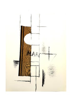 Vintage after Georges Braque - Marc - Pochoir