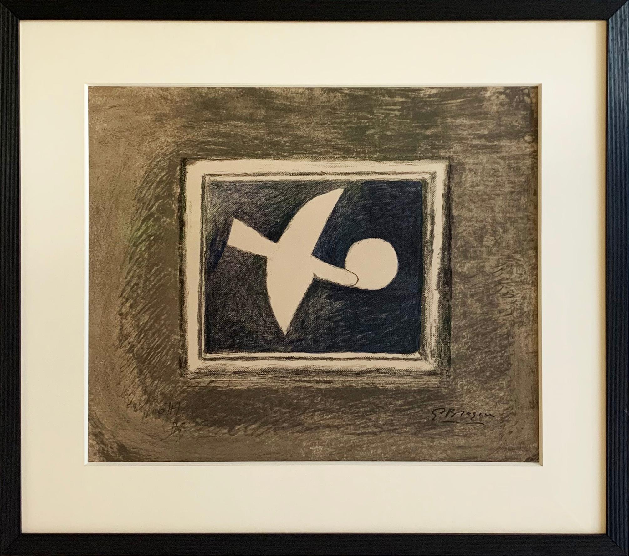 Astre et Oiseau I – Print von Georges Braque